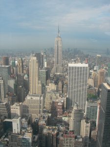 Manhattan from Rockefeller