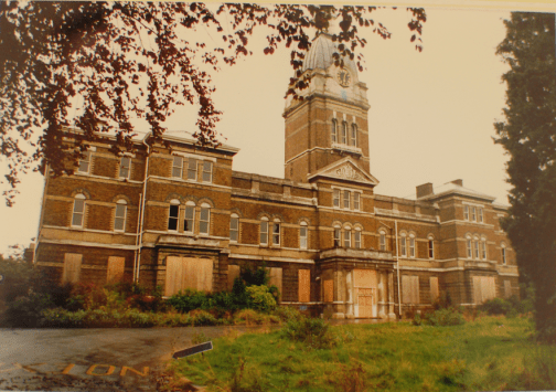 Banstead hospital, the first to close in the UK 1986